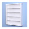 4/5/6/7 Layer Wall-Mounted Display Case, Figures Storage Cabinet for Living Room Bedroom Office, Collectibles Toys Models Showcase with Acrylic Doors((L x W x H) 50x8.5x55CM view 1