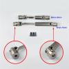tctrbvv RC Car Toys for TRX4M for Bronco for Defender 1/18 Stainless Steel Center Drive Shafts D-Shaped RC Crawler Upgrades view 4