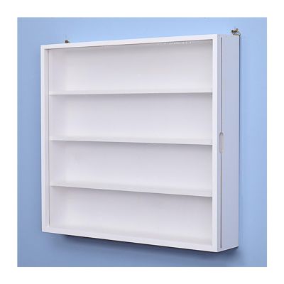 4/5/6/7 Layer Wall-Mounted Display Case, Figures Storage Cabinet for Living Room Bedroom Office, Collectibles Toys Models Showcase with Acrylic Doors((L x W x H) 50x8.5x45CM