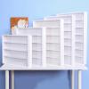 4/5/6/7 Layer Wall-Mounted Display Case, Figures Storage Cabinet for Living Room Bedroom Office, Collectibles Toys Models Showcase with Acrylic Doors((L x W x H) 50x8.5x45CM view 2