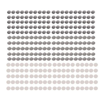Empty Delivery Round Badge Pin Kit Premium Metal Button Badge Making Set for DIY Crafts and Creative Gifts 100 Sets Tinplate Material (75MM)