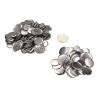 Empty Delivery Round Badge Pin Kit Premium Metal Button Badge Making Set for DIY Crafts and Creative Gifts 100 Sets Tinplate Material (75MM) view 4