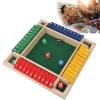 ToysCentral Basics Wooden Math Dice Game Family Parent Child Interactive Board Game 8 Dice Brain Training Arithmetic for Pub Bar Party Ages 3+ view 1