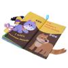 Animal Tails Cloth Book for Infants, Washable Touch and Feel Baby Book with Sound Paper, Perfect with Baby Cloth Infant Toy, Suitable for 0-3 Years Old (Poultry Model) view 2