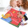 Animal Tails Cloth Book for Infants, Washable Touch and Feel Baby Book with Sound Paper, Perfect with Baby Cloth Infant Toy, Suitable for 0-3 Years Old (Poultry Model) view 4