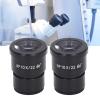 2Pcs Microscope Eyepiece 10X, Wide Angle Biological Eyepiece, Aluminum Alloy Universal Eyepiece with 30mm Mounting Size, High Eye Point Wide Field Eyepiece for Microscopes view 4