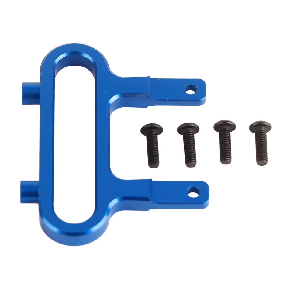 Aluminium Alloy RC Front Rear Bumper Guard, Durable RC Car Bumper Accessory, Upgrade for REDCAT 1/10 XTE Remote Control Car, with 4 Screws for Easy Installation (Blue)