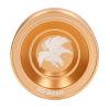 Aluminum Alloy YoYo Ball, Professional Unresponsive YoYo, Golden Metal YoYo with 3pcs Replacement String, Smooth Sandblasted Finish for Advanced Tricks and Exercise Coordination view 4