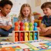 Bottle Matching Game - 2-4 Player Bottle Color Matching Toys Logical Training Party Activities for Outdoor Evenings Gathering Travel Camping Holiday Night view 2