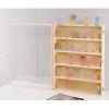 3/4/5/6/7/8/9 Tiers Display Cabinets with Acrylic Door, Wall Display Shelf Unit Showcase, Figures Collection Storage Display Case for Home Office Bedroom, Collection Organiz view 2