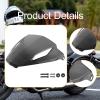 FJMQHU Gauge Spoiler Cover Simple Installation Support Front Windscreen Deflector for Spyder view 2