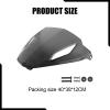 FJMQHU Gauge Spoiler Cover Simple Installation Support Front Windscreen Deflector for Spyder view 3