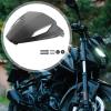 FJMQHU Gauge Spoiler Cover Simple Installation Support Front Windscreen Deflector for Spyder view 4
