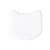 1:12 Scale Miniature Dollhouse Cat Rug  Soft White Faux Fur Carpet, Cozy Bedroom & Living Room Accessory for Dollhouse Decoration, Mini Scene Layout, DIY Display & Micro Landscape Dcor(5.2x4.4in) view 1