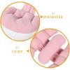Abaodam Pregnancy Pillow Maternity Body Pillow for Women U Shaped Pregnancy Side Sleeping Support for Stomach Sleepers and Back Relief view 3