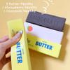 4-Pack Butter Slow Rising Squishy Set - Foam Soft Stress Relief Squeeze Toys, Strawberry Butter & Chocolate Food Squishies, Taba Squishy Fidget Toy for Desk, Office & Gift view 4