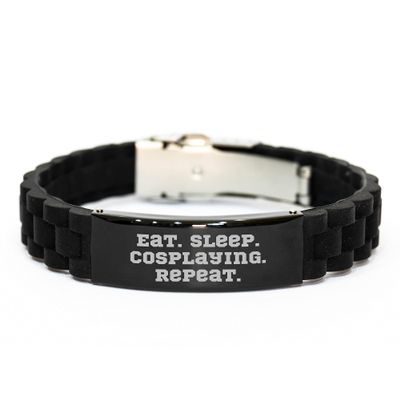 Cosplaying Funny Valentine's Glide lock Clasp Bracelet Gifts from Men to Cosplaying Friends