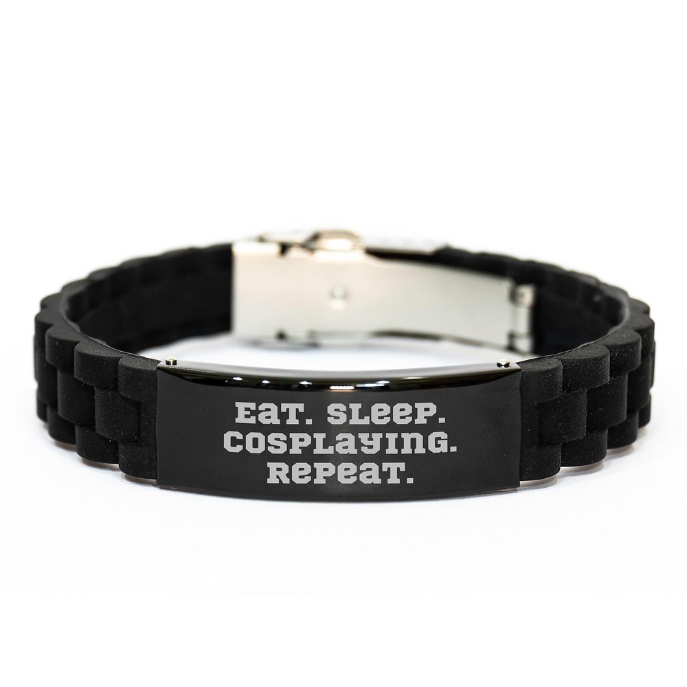 Cosplaying Funny Valentine's Glide lock Clasp Bracelet Gifts from Men to Cosplaying Friends