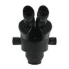 EHVYBDX Microscope Accessories Kit 3.5X-90X Continuous Zoom Binocular Stereo Microscope Head WF10X/20MM Eyepiece Rubber Microscope Slides,Black-7-90X view 3