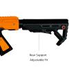 HoiGat DLC Upgrade Kit for Wind Chaser Foam Blaster, Adjustable Length Accessory, Manual Assembly Training Play Set for Teenagers & Adults, Black (DLC) view 3