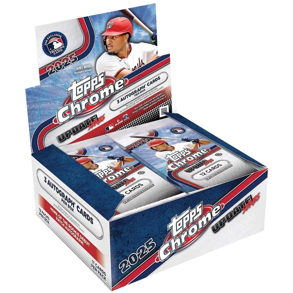 2025 Topps Chrome Update Baseball Jumbo Hobby Box
