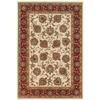 HomeRoots 574333 8 x 11 ft. Ivory & Red Oriental Rectangle Traditional Area Rug view 1