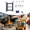 harayaa Trolley Model 1/18 Scale Miniature Sculpture Garage Diorama Tools Storage Collectible PP Material Suitable for Kids Play Scene Car Repair Shop, Style C view 3