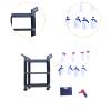 harayaa Trolley Model 1/18 Scale Miniature Sculpture Garage Diorama Tools Storage Collectible PP Material Suitable for Kids Play Scene Car Repair Shop, Style C view 4