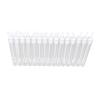 LiebeWH 50Pcs Bubble Wand, Transparent Leakproof Lightweight Bubble Wands Bulk with Sturdy Durable Design, for Weddings Parties Anniversaries Events view 2