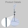 1/12 1/6 BJD Doll Stand Accessories Sturdy with Stable Base Durability, Premium, Action Figure Stand, Adjustable Height , White view 2
