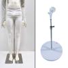 1/12 1/6 BJD Doll Stand Accessories Sturdy with Stable Base Durability, Premium, Action Figure Stand, Adjustable Height , White view 3