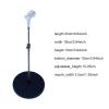 1/12 1/6 BJD Doll Stand Accessories Sturdy with Stable Base Durability, Premium, Action Figure Stand, Adjustable Height , Black view 2
