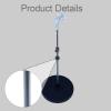 1/12 1/6 BJD Doll Stand Accessories Sturdy with Stable Base Durability, Premium, Action Figure Stand, Adjustable Height , Black view 3