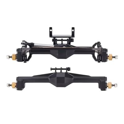 10mm Diamond CNC Brass Portal Axles with Lay Down Servo Mount and Links 1 18 RC Crawler Axle Upgrade Parts Compatible with Automotive Motorcycle Parts
