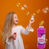 Purple 16oz Concentrated Bubble Solution 4-Pack, Refills up to 1.25 Gallons, Non-Toxic Concentrated Solution for Bubble Machines, Giant Bubble Wands, Bubble Gun and Blowers view 2