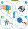 Purple 16oz Concentrated Bubble Solution 4-Pack, Refills up to 1.25 Gallons, Non-Toxic Concentrated Solution for Bubble Machines, Giant Bubble Wands, Bubble Gun and Blowers view 4