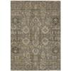 HomeRoots 582057 5 x 8 ft. Oriental Washable Indoor & Outdoor Rectangle Area Rug Brown Gray & Charcoal view 1