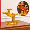 Action Figure Display Riser Stand God of Wealth Shelf Collectibles New Year Ornament Desktop Organizer for Miniatures Models , Style B view 2