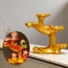Action Figure Display Riser Stand God of Wealth Shelf Collectibles New Year Ornament Desktop Organizer for Miniatures Models , Style B view 3