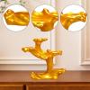 Action Figure Display Riser Stand God of Wealth Shelf Collectibles New Year Ornament Desktop Organizer for Miniatures Models , Style B view 4