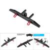 Anti Collision Aluminium Rear Bumper for Traxxax 4, RC Car Parts, CNC Precision Workmanship with Smooth Edge, Durable RC Rear Bumper for Crawler Cars, Includes Brackets and Scr (8236BL Black) view 4