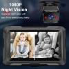 1080P Baby Car Camera with 4.3 Inch High Definition Monitor, Night Vision Function and 150 Degree Wide Angle, 360 Rotatable Rear Facing Seat Camera for Infants Kids and Toddlers, view 3