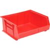 Global Industrial SB16147R Plastic Hang & Stack Bin Red - 14.75 x 16.75 x 7 in. view 1