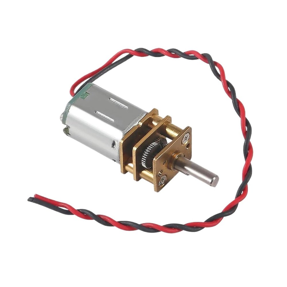 10pcs Mini Micro N20 Gear Motor DC 3V-6V Slow Speed Full Metal Gearbox DIY Robot Car
