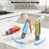 3 in 1 Multifunctional Bottle Cleaning Brush Set for Cup Lids and Tight Gaps, Home Kitchen Water Bottle Cleaner Brush for Plastic Cups and Crevice Cleaning, 3PCS view 3