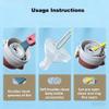 3 in 1 Multifunctional Bottle Cleaning Brush Set for Cup Lids and Tight Gaps, Home Kitchen Water Bottle Cleaner Brush for Plastic Cups and Crevice Cleaning, 3PCS view 4