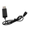 3.7V 500mAh USB Chargers Cable for Batteries 51005 Plugs Chargers Adapter Wire for Plane Line view 1