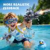 2 Pack Water Gun for Kids Boys, Squirt Water Gun for Kids with LED Light & 25 FT Shooting Range, Large Capacity No Leak Water Guns, Summer Swimming Pool Beach Outdoor Water Fighting Parties Toys view 2