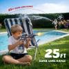 2 Pack Water Gun for Kids Boys, Squirt Water Gun for Kids with LED Light & 25 FT Shooting Range, Large Capacity No Leak Water Guns, Summer Swimming Pool Beach Outdoor Water Fighting Parties Toys view 4