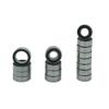 16pcs RC Ball Bearings Kit 5x10x4 5x11x4 8x12x3.5mm Rubber Sealed Compatible for Tamiya TT-02 TT02 1/10 RC Parts confident(TT02 BLUE) view 3